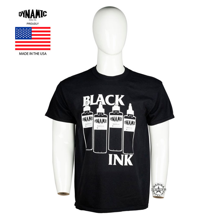 Camiseta Dynamic Black - Black Ink