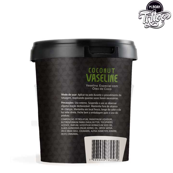 Coconut Vaseline 440GR - Vaselina Especial Com Óleo De Coco