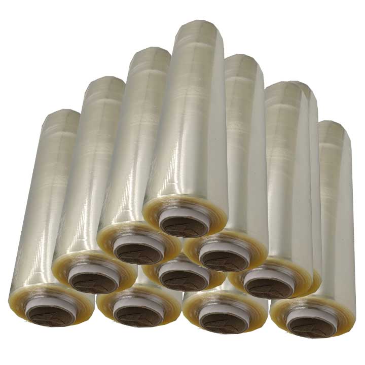 Caixa Rolo Filme PVC 300m x 28cm - 10UN