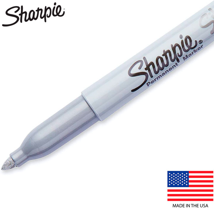 Kit 2 Sharpie Metálico Silver