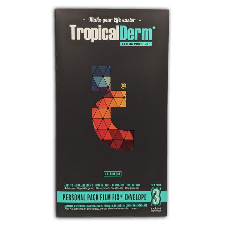 TropicalDerm Filme Envelope - 3 Filmes