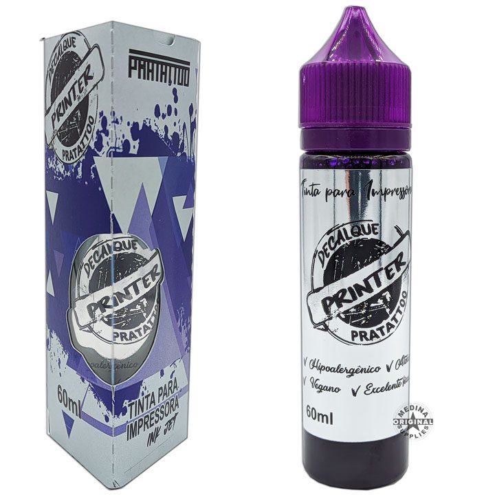 Tinta Decalque Printer PraTattoo 60ml