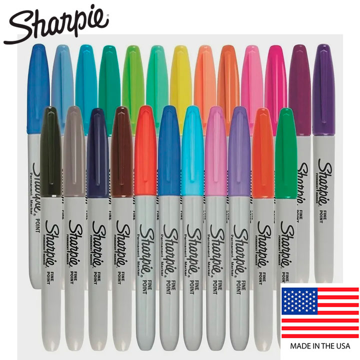 Kit 24 Caneta Sharpie Fine Classic